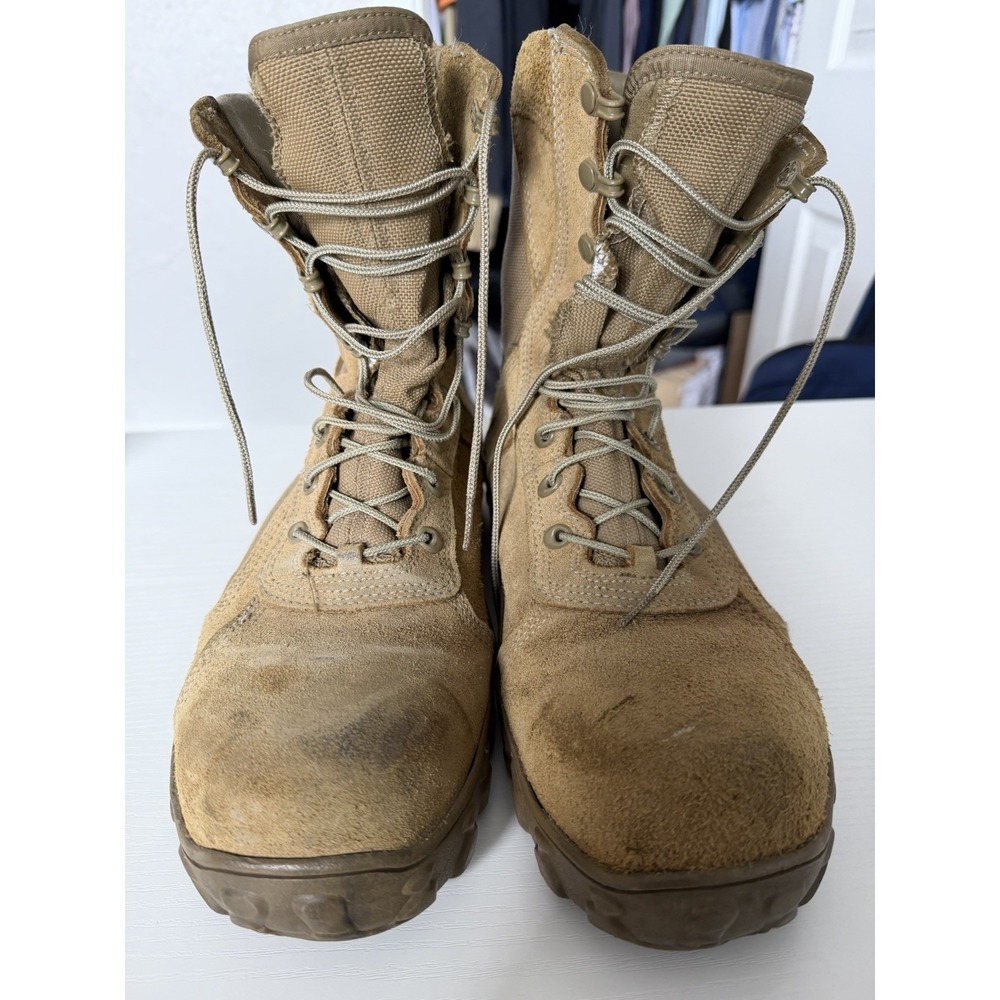 Rocky Men's Tactical Boots RKC085 11.5M Medium EH Rated Desert Tan Beige Brown